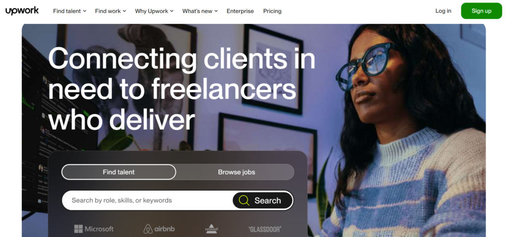 upwork dashboards